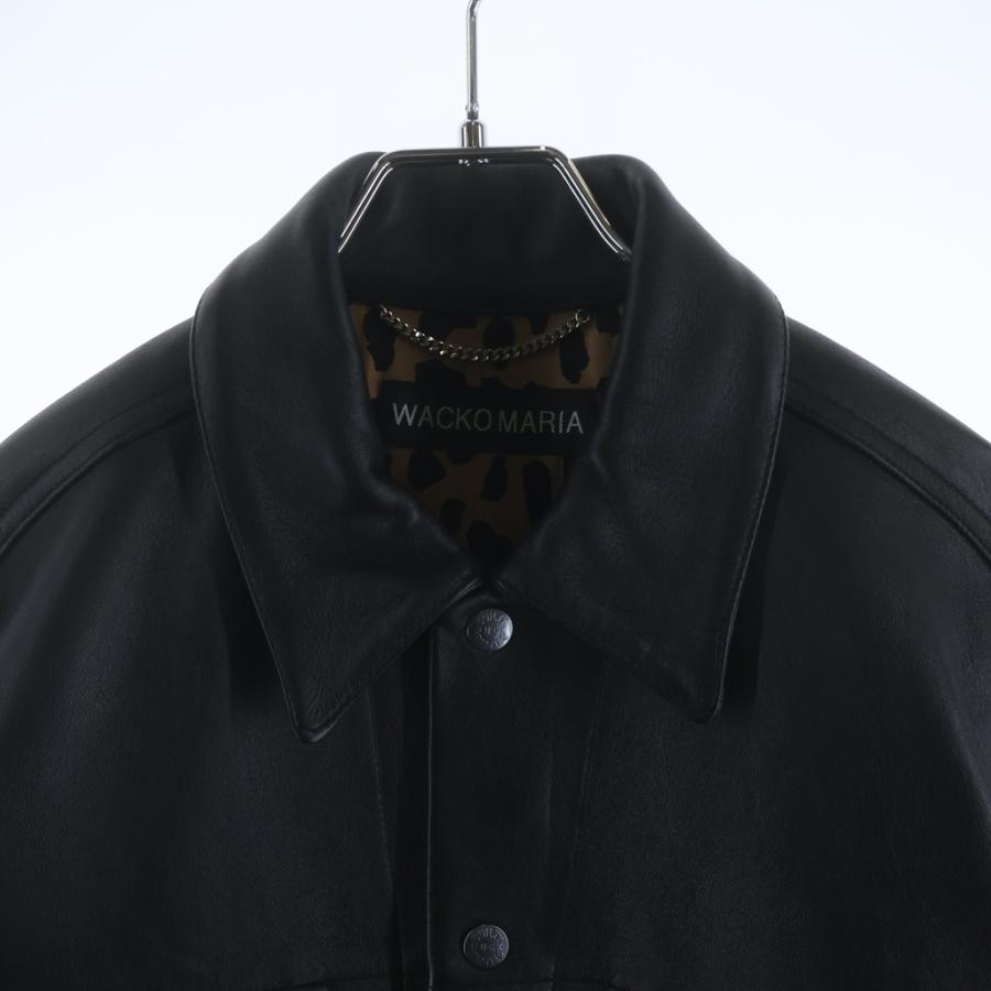 WACKO MARIA（ワコマリア） LEATHER TRUCKER JACKET レザートラッカー