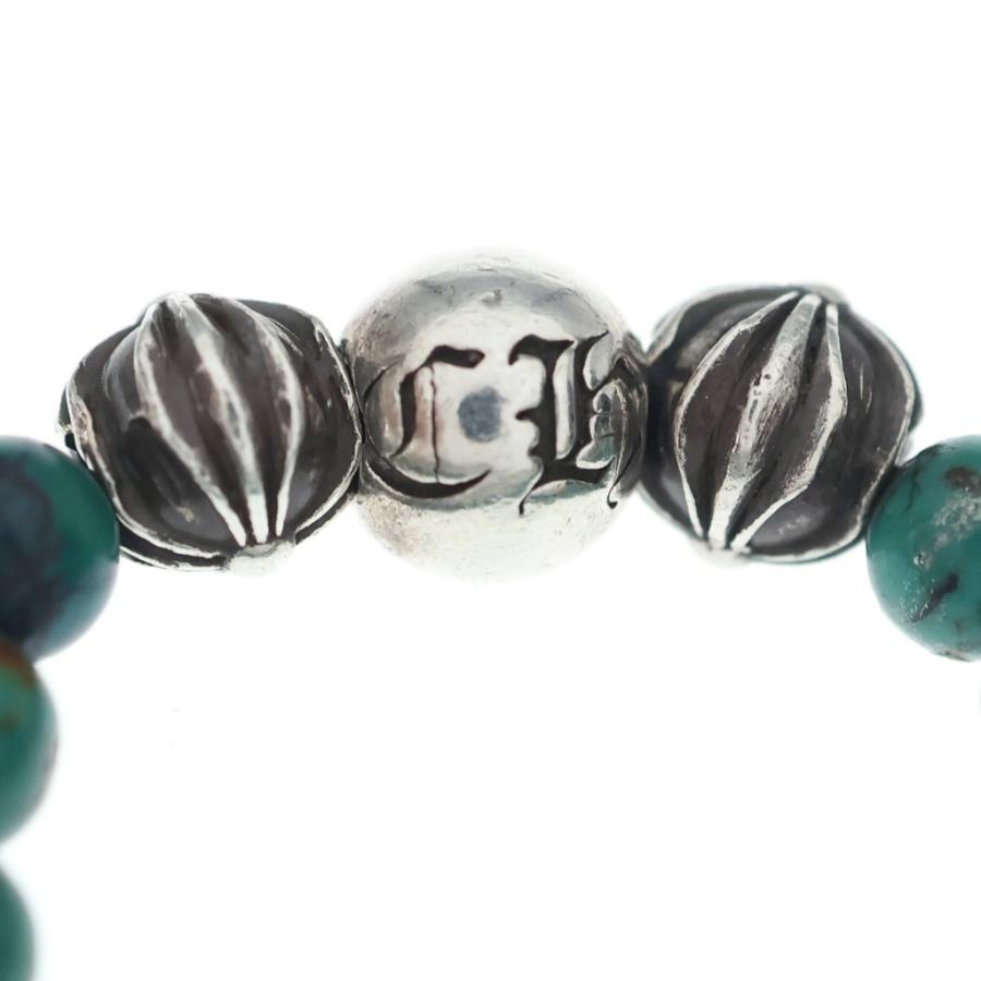 CHROME HEARTS（クロムハーツ） BEAD RING ビーズ ターコイズリング