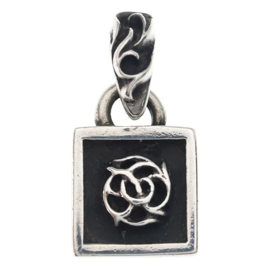 CHROME HEARTS フレームドフレア チャーム ペンダントトップ CHROME HEARTS（クロムハーツ） FRAMED FLRL フレームド フローラル