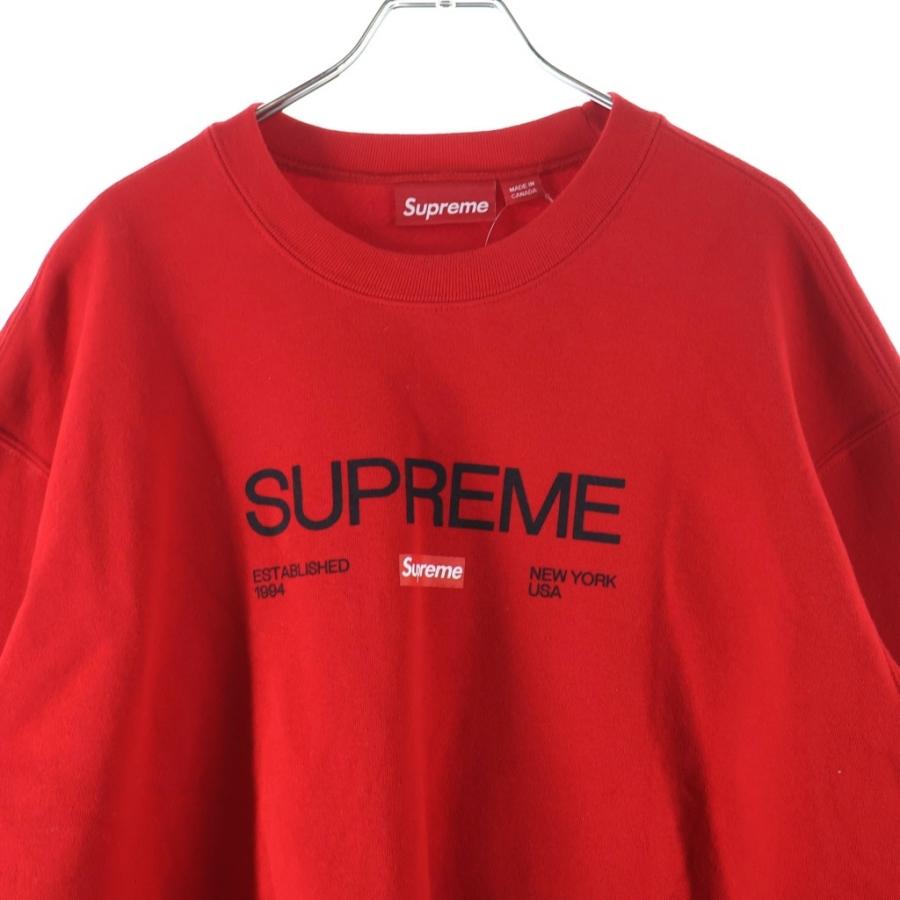 Supreme（シュプリーム） 24SS Established Crewneck エスタブリッシュ 
