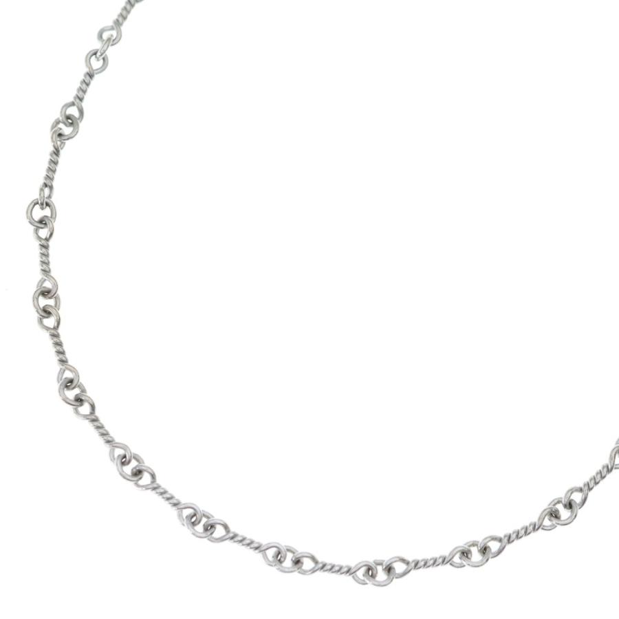 CHROME HEARTS（クロムハーツ） 18KWG NECKCHAIN T20 ツイストチェーン 