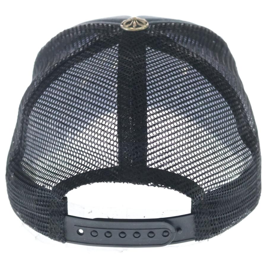 正規品　CHROME HEARTS ブラック メッシュキャップ CHROME HEARTS（クロムハーツ） TRUCKER CAP トラッカー メッシュ