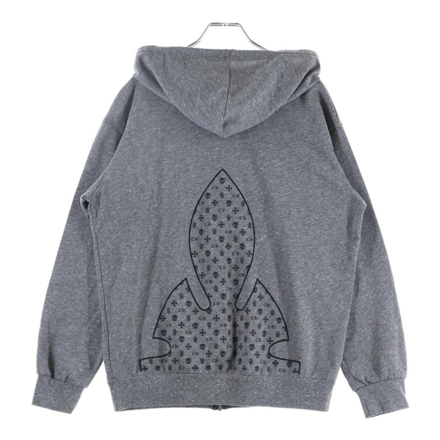 CHROME HEARTS（クロムハーツ） SWTSHRT HD ZIP バックフレアニー 