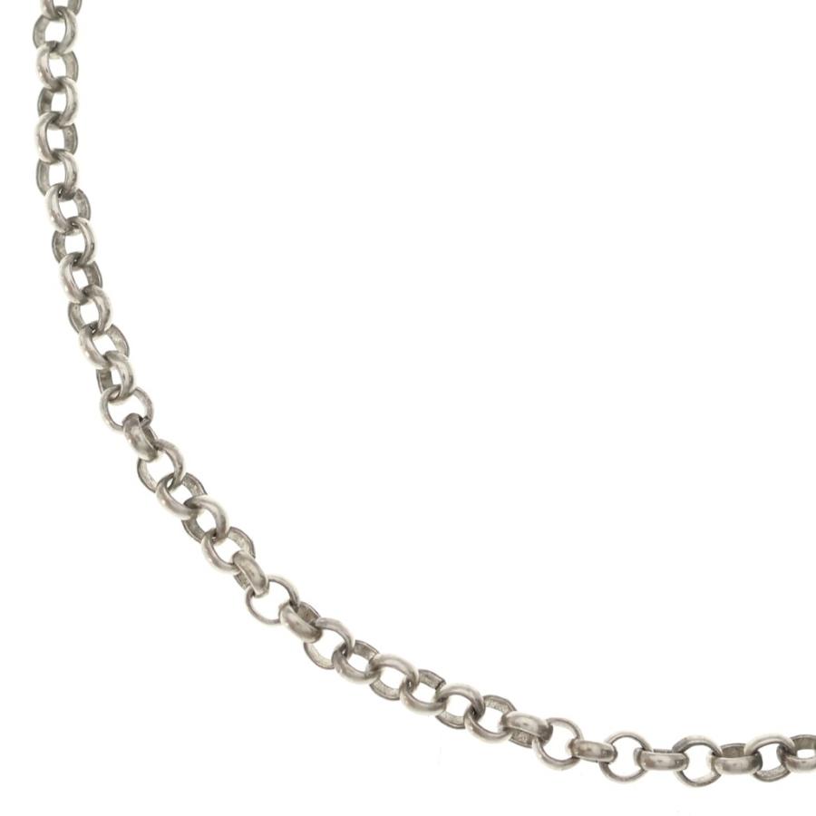 CHROME HEARTS クロムハーツ NECKCHAIN R16 ロールチェーンネックレス 16inch シルバー BCA082 CHROME HEARTS（クロムハーツ） NECKCHAIN R16 ロールチェーン