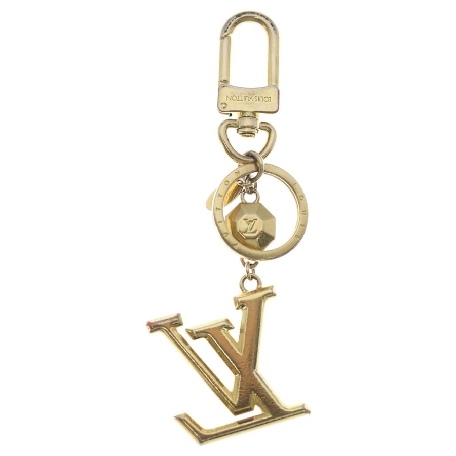 Louis Vuitton キーホルダー キーリング M68000 LOUIS VUITTON（ルイ・ヴィトン） LV ファセットキーリング ゴールド