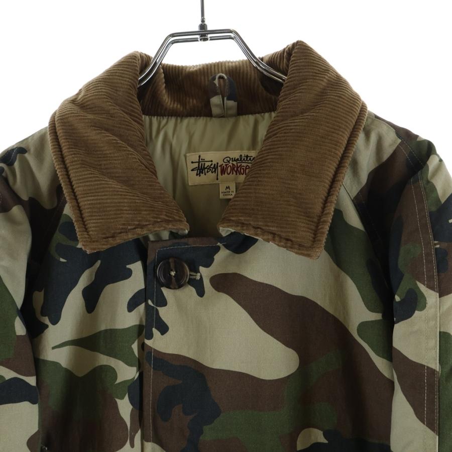 STUSSY（ステューシー） Ripstop Down Army Jacket バックプリント