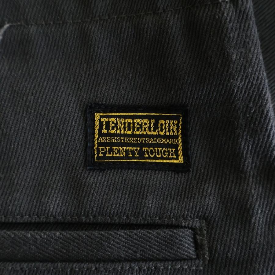 TENDERLOIN テンダーロイン ジップフライ ハーフパンツ グレー TENDERLOIN（テンダーロイン） ジップフライ ハーフパンツ グレー