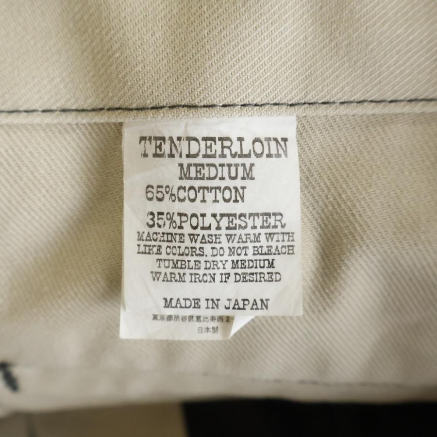 TENDERLOIN（テンダーロイン） ジップフライ ハーフパンツ グレー
