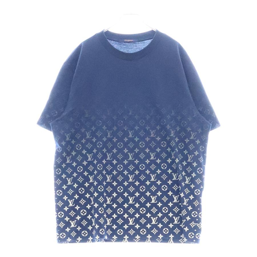 LOUIS VUITTON 青 グラデーション Tシャツ LOUIS VUITTON 青 グラデーション Tシャツ LOUIS VUITTON 青