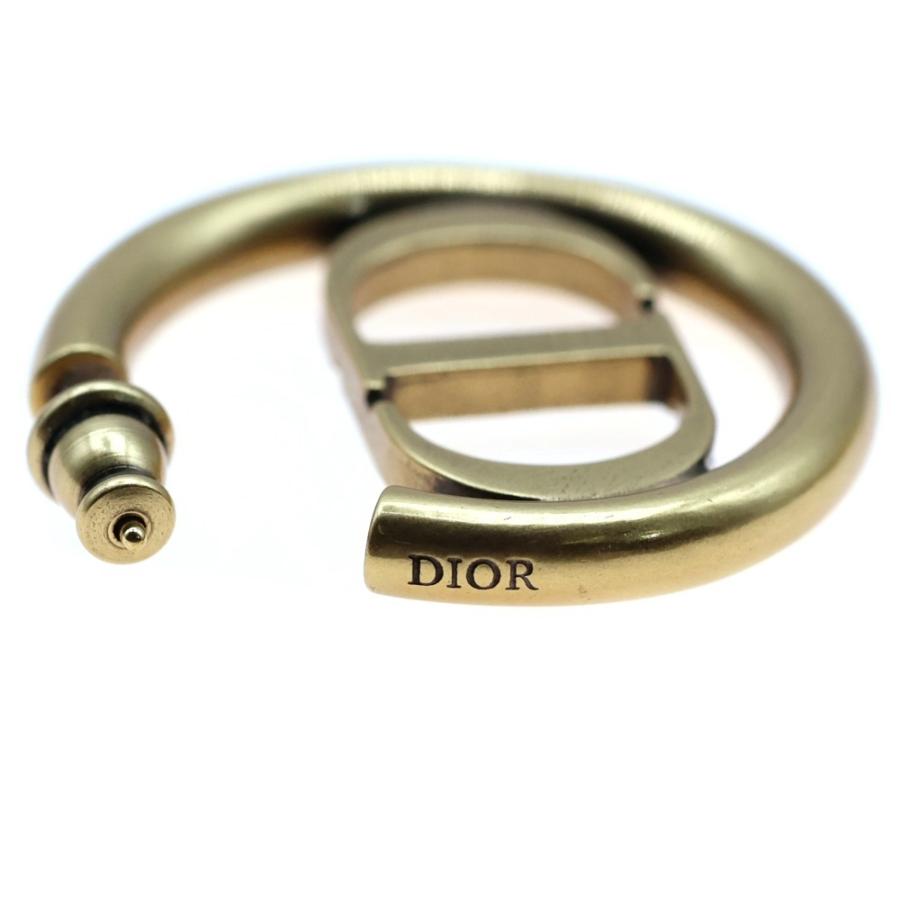 DIOR ディオール CDロゴ フープ ピアス ゴールド GP アクセサリー