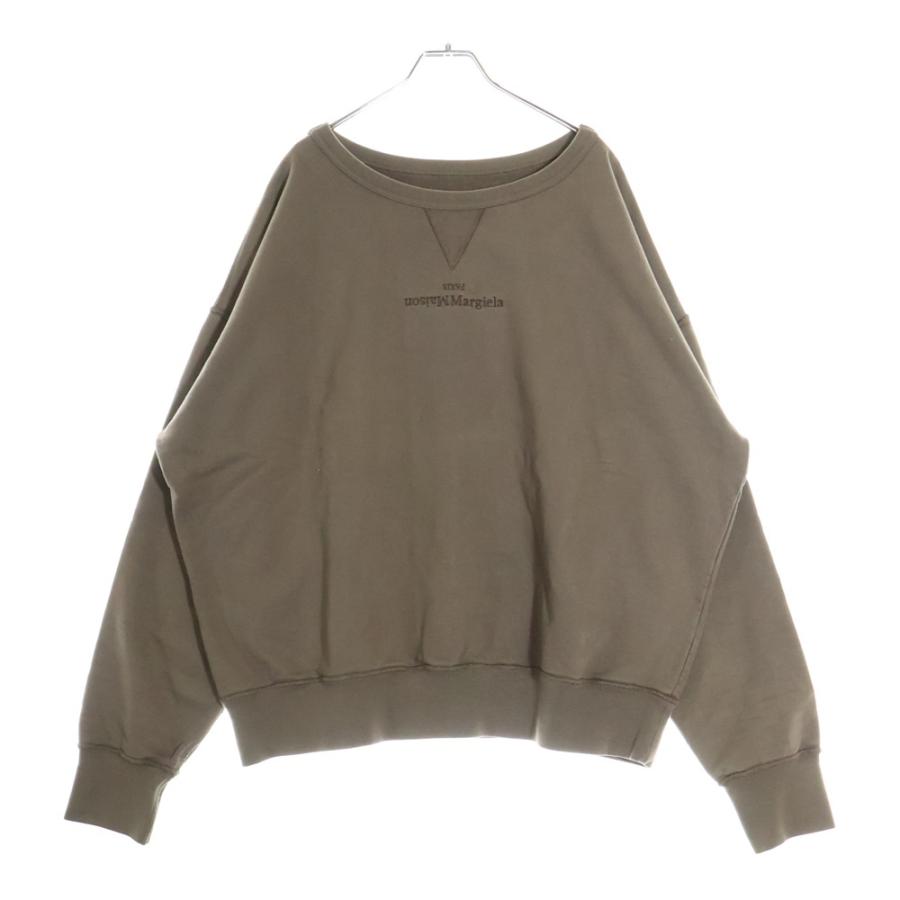 Maison Margiela 1 10 メゾンマルジェラ 22AW Logo Crewneck 反転ロゴ