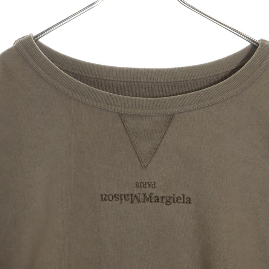 Maison Margiela 1 10 メゾンマルジェラ 22AW Logo Crewneck 反転ロゴ
