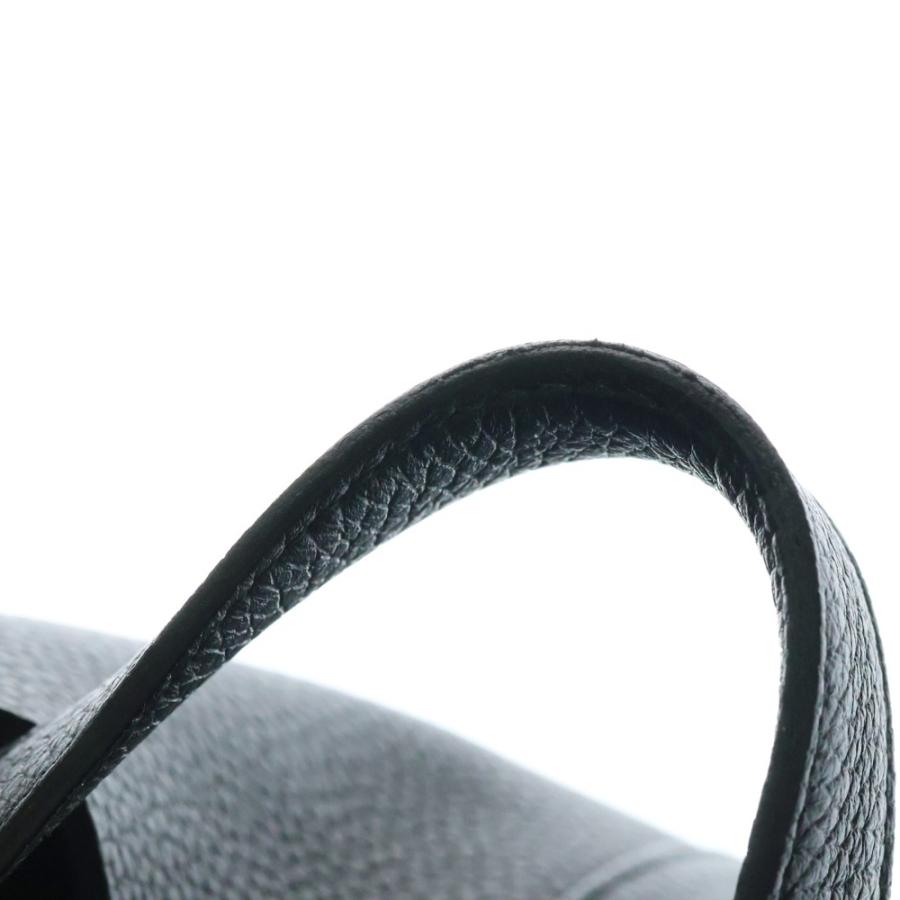 HERMES エルメス ピコタンロックPM ブラック トリヨン シルバー金具 Y 