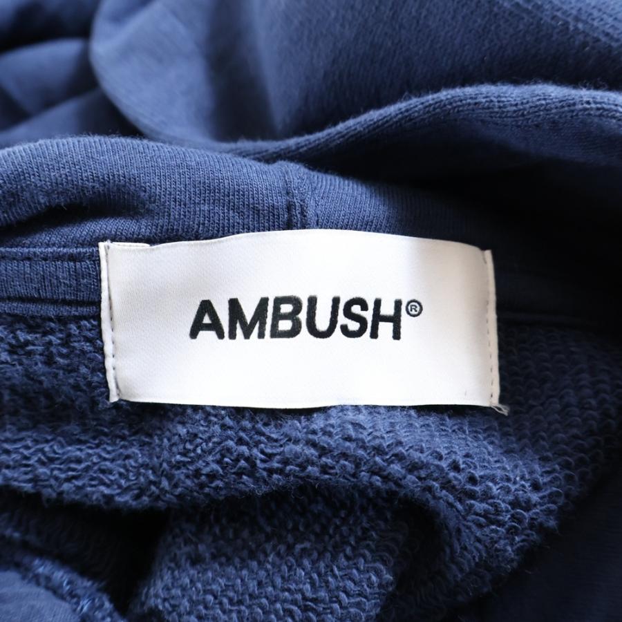 AMBUSH（アンブッシュ） ワッペンロゴ オーバーサイズ ジップアップ