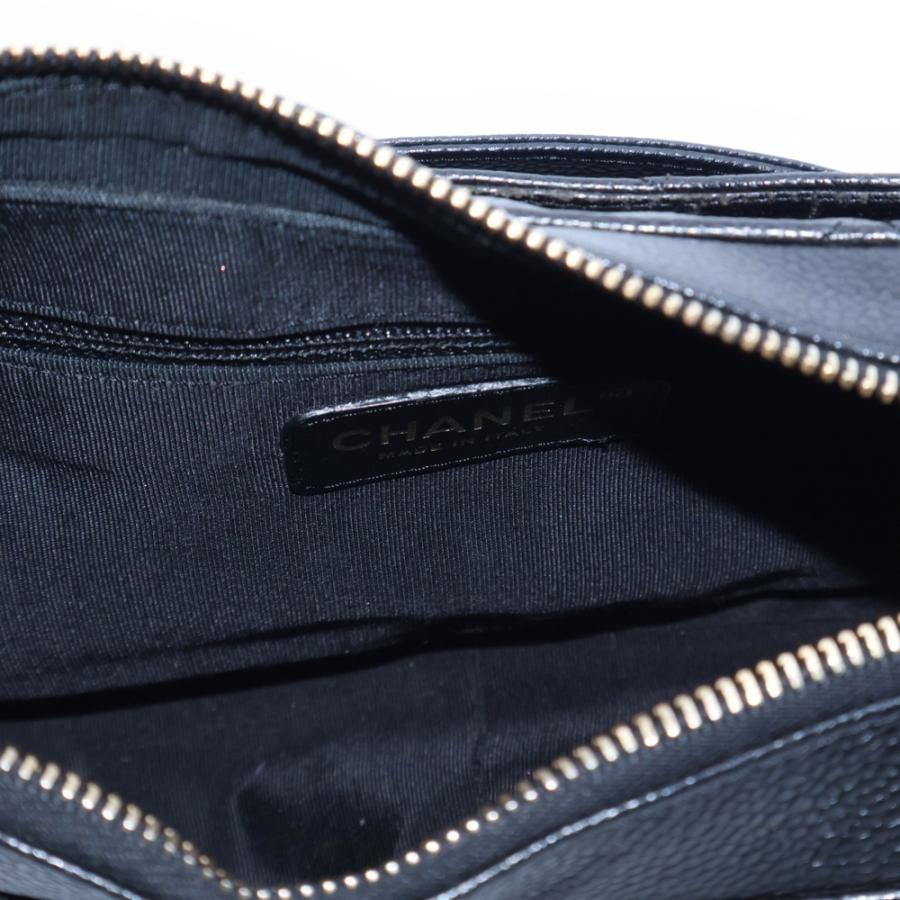 CHANEL（シャネル） マトラッセ ココマーク キャビアスキン レザー