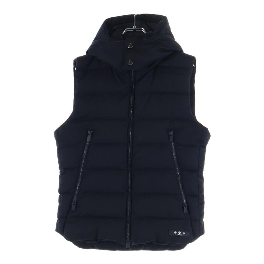 希少サイズ 04 TATRAS タトラス SOVER ウール ダウンベスト 黒 希少サイズ 04 TATRAS タトラス SOVER ウール ダウンベスト 黒