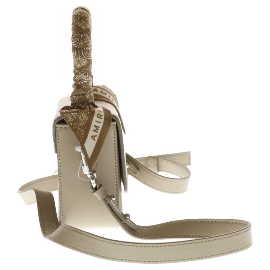 AMIRI（アミリ） マイクロMA ショルダーバッグ レザー ベージュ 