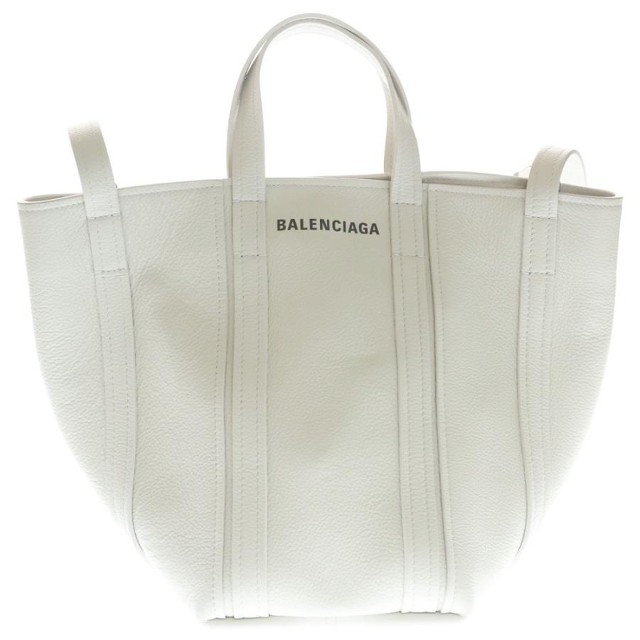 BALENCIAGA ハンドバッグ ホワイト 2way BALENCIAGA（バレンシアガ） エブリデイ スモール 2WAYバッグ トート