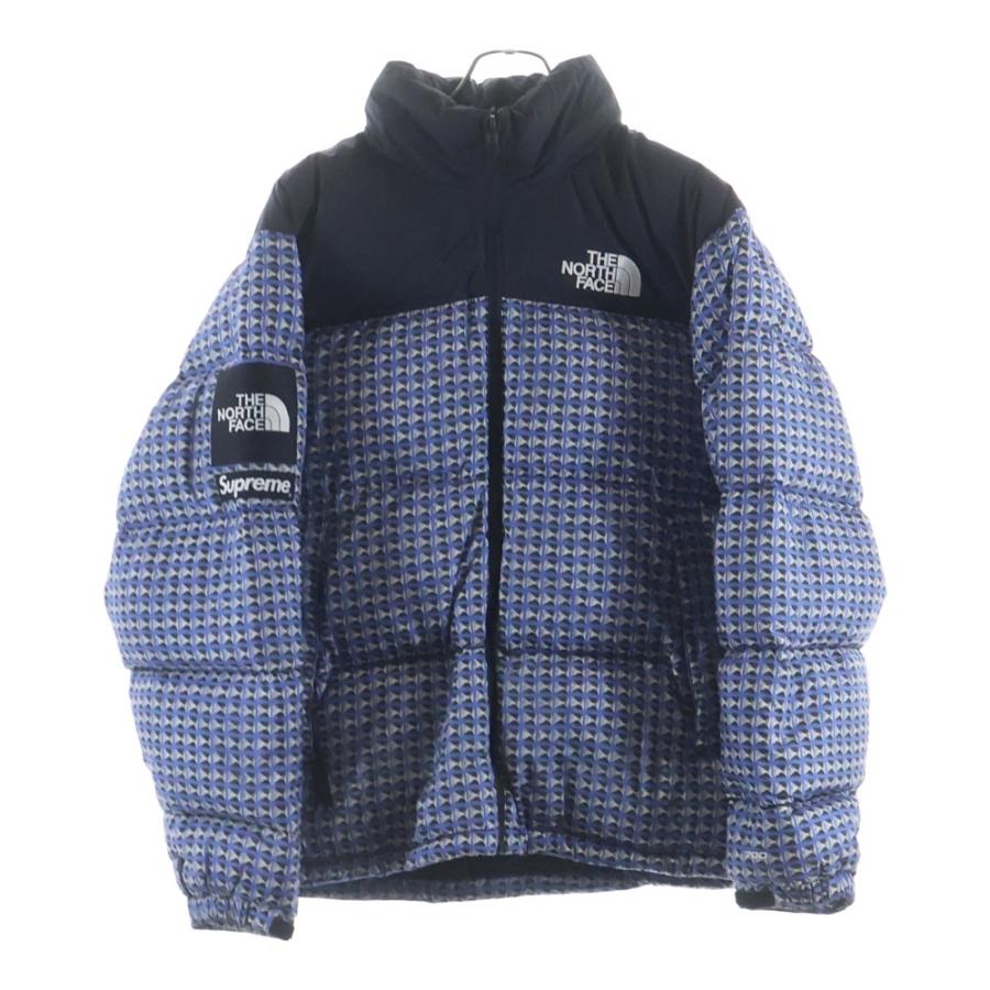 SUPREME×THE NORTH FACE 21ss Studded Nuptse Jacket Blue サイズS ND42100I Supreme（シュプリーム） 21SS ×THE NORTH FACE Studded Nuptse Jacket