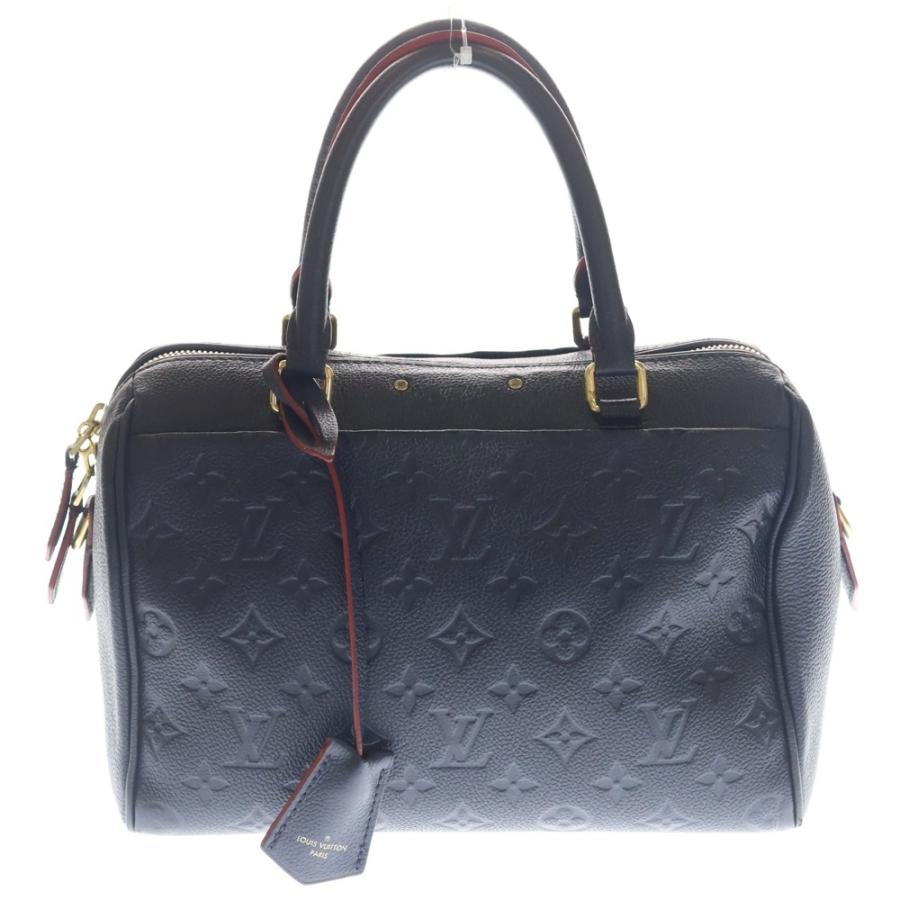 LOUIS VUITTON ルイヴィトン スピーディバンドリエール25 2WAYバッグ ハンドバッグ ショルダーバッグ レッド×ネイビー レザー M43501 ゴールド金具 LOUIS VUITTON（ルイ・ヴィトン） スピーディバンドリエール25 2WAY