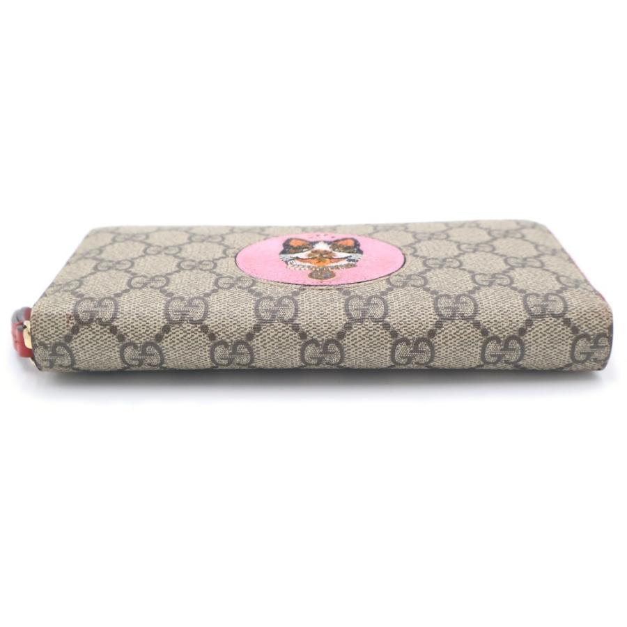 グッチGUCCI 折り財布　ボスコ GUCCI（グッチ） GGスプリーム ボスコ ラウンドファスナー長財布