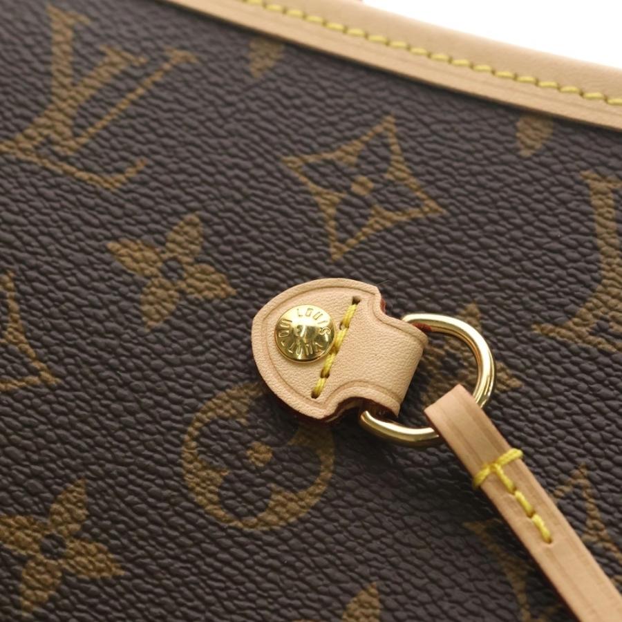 LOUIS VUITTON ルイヴィトン ネヴァーフルMM モノグラム PVC レザー トートバッグ ゴールド金具 ブラウン M40995_4