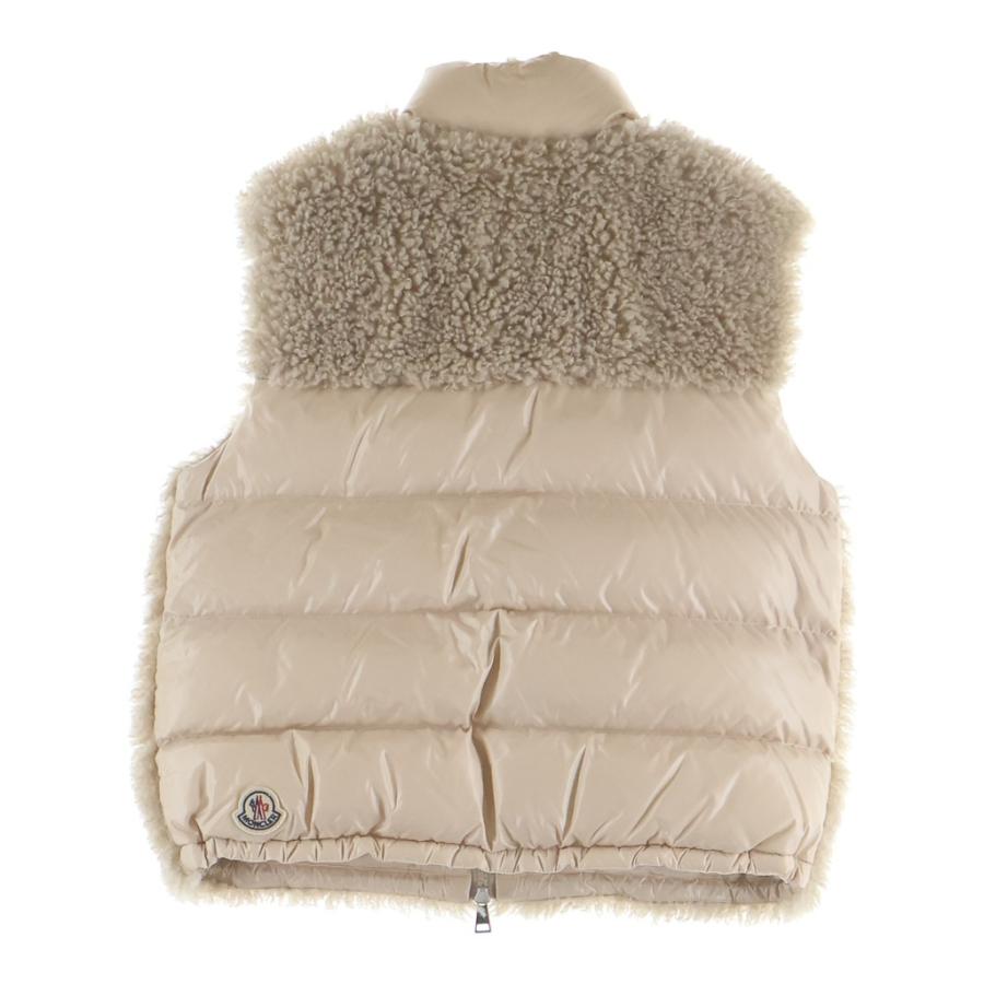 MONCLER モンクレール 25AW PLANEZE ボア切り替え ダウンベスト ベージュ K20931A00089 89B0Gの画像