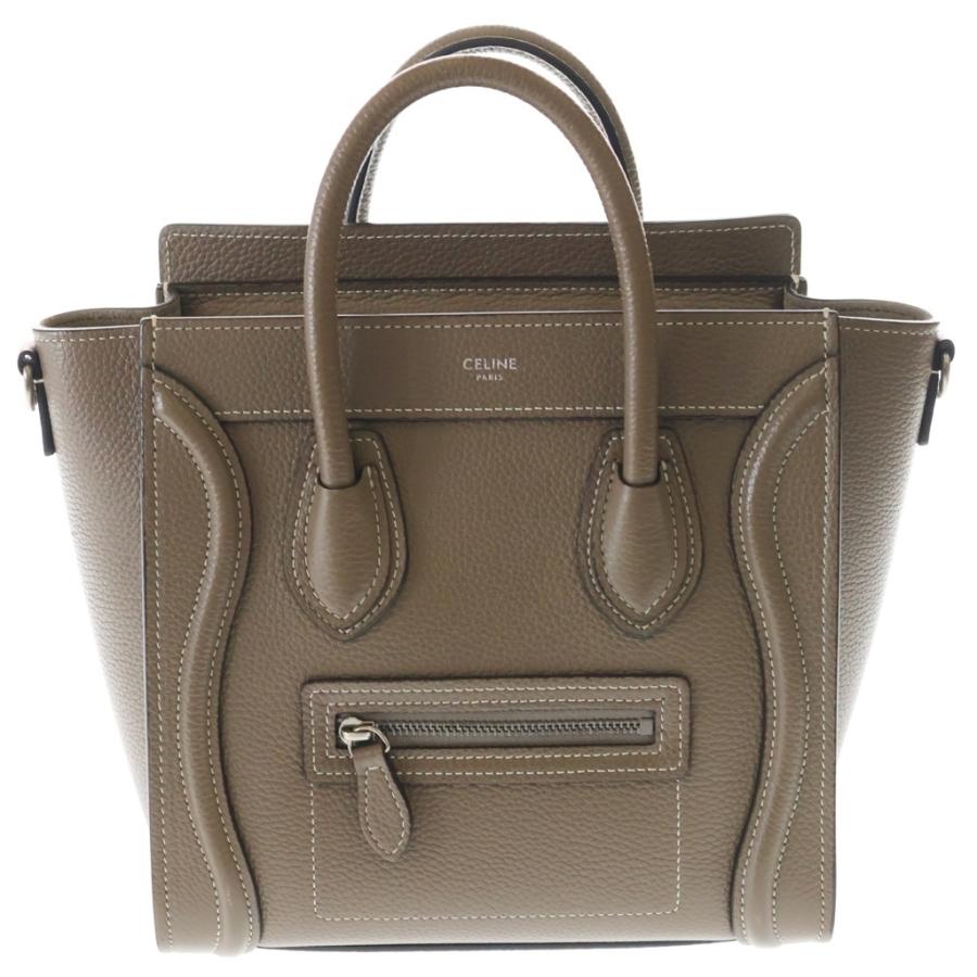 CELINE（セリーヌ） ラゲージ ナノ ショッパー 2WAYバッグ 