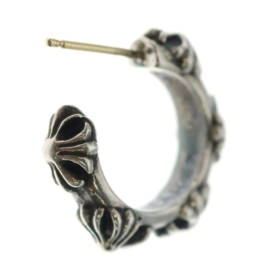 CHROME HEARTS（クロムハーツ） HOOP CROSS クロスバンド フープピアス