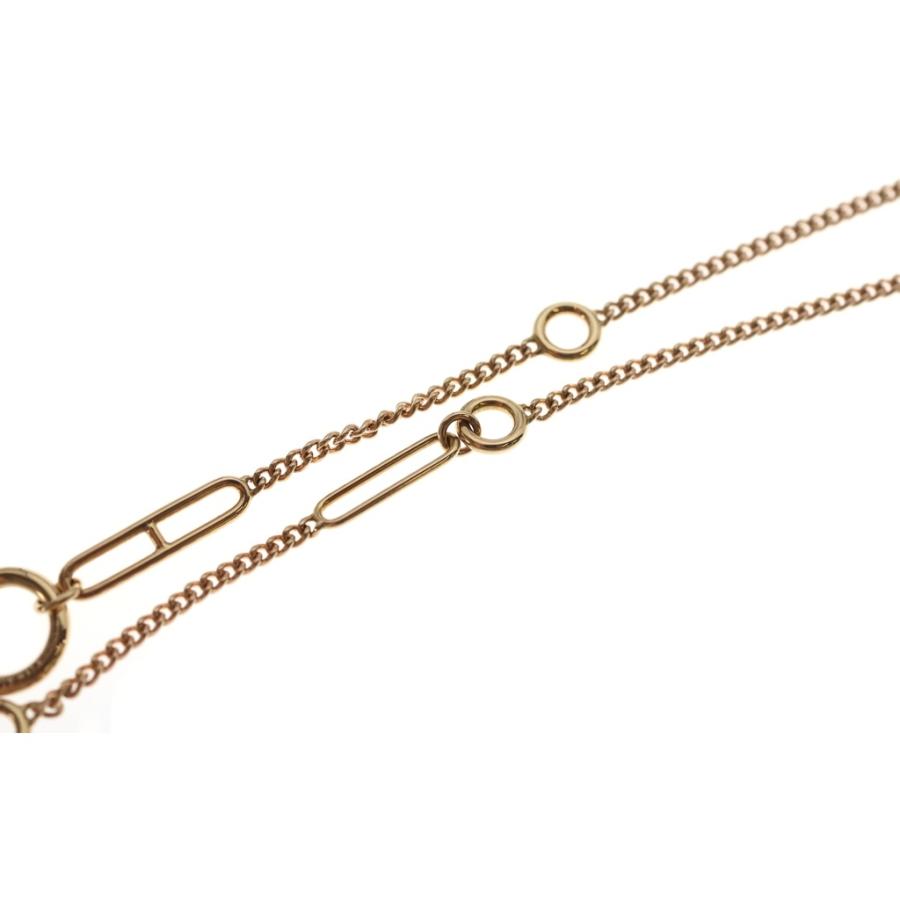HERMES エルメス シェーヌダンクル エシャペ Au750 K18PG ネックレス ピンクゴールド HERMES（エルメス） シェーヌダンクル エシャペ Au750 K18PG