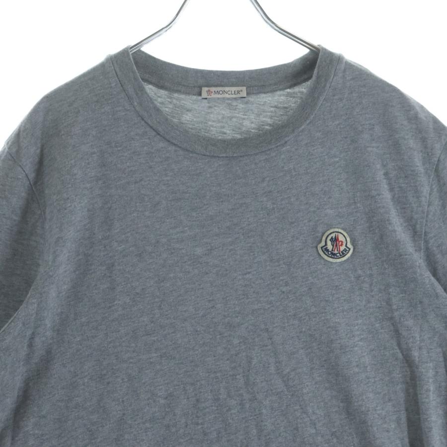 MONCLER（モンクレール） 胸ロゴ コットン半袖Tシャツ カットソー