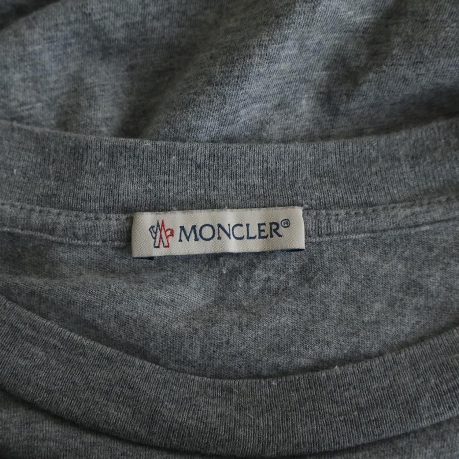 MONCLER（モンクレール） 胸ロゴ コットン半袖Tシャツ カットソー