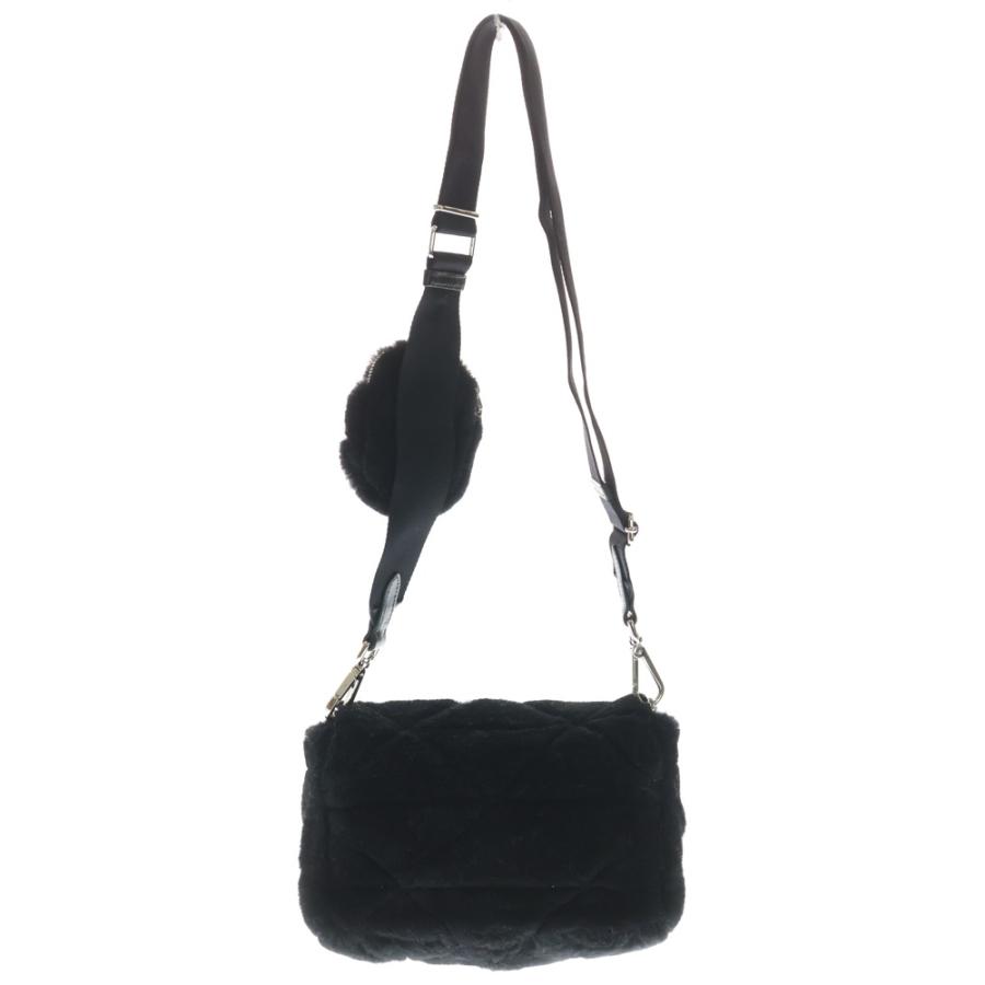PRADA（プラダ） キルティング シープファー ショルダーバッグ カード 