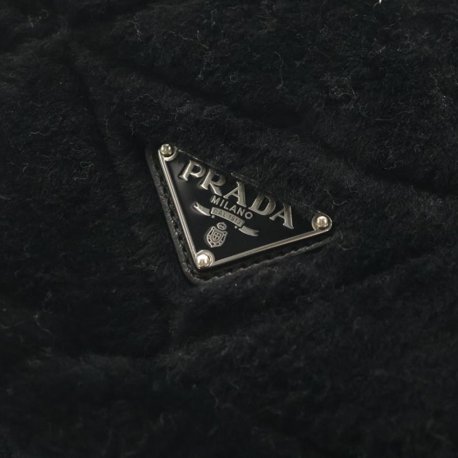 PRADA（プラダ） キルティング シープファー ショルダーバッグ カード 