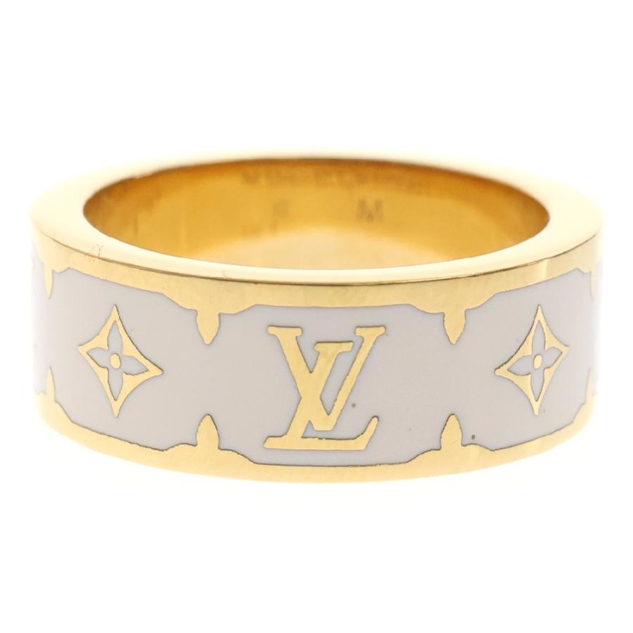 LOUIS VUITTON（ルイ・ヴィトン） モノグラム エナメル リング M GP