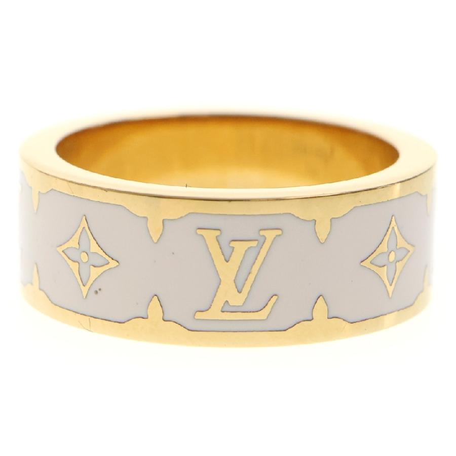LOUIS VUITTON（ルイ・ヴィトン） モノグラム エナメル リング M GP