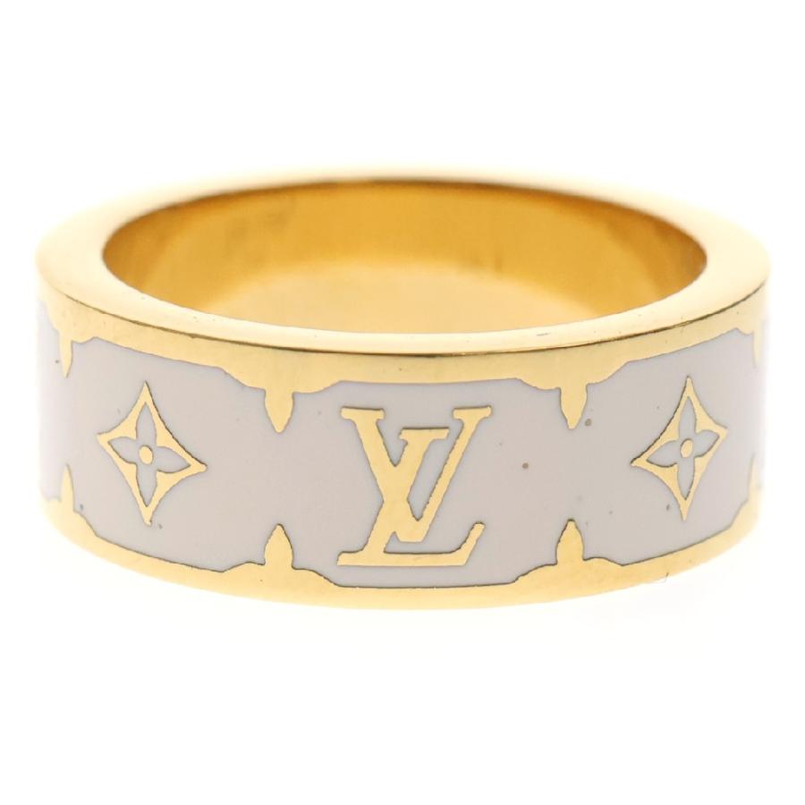 LOUIS VUITTON ルイヴィトン モノグラム エナメル リング M GP LOUIS VUITTON ルイヴィトン モノグラム エナメル リング M GP