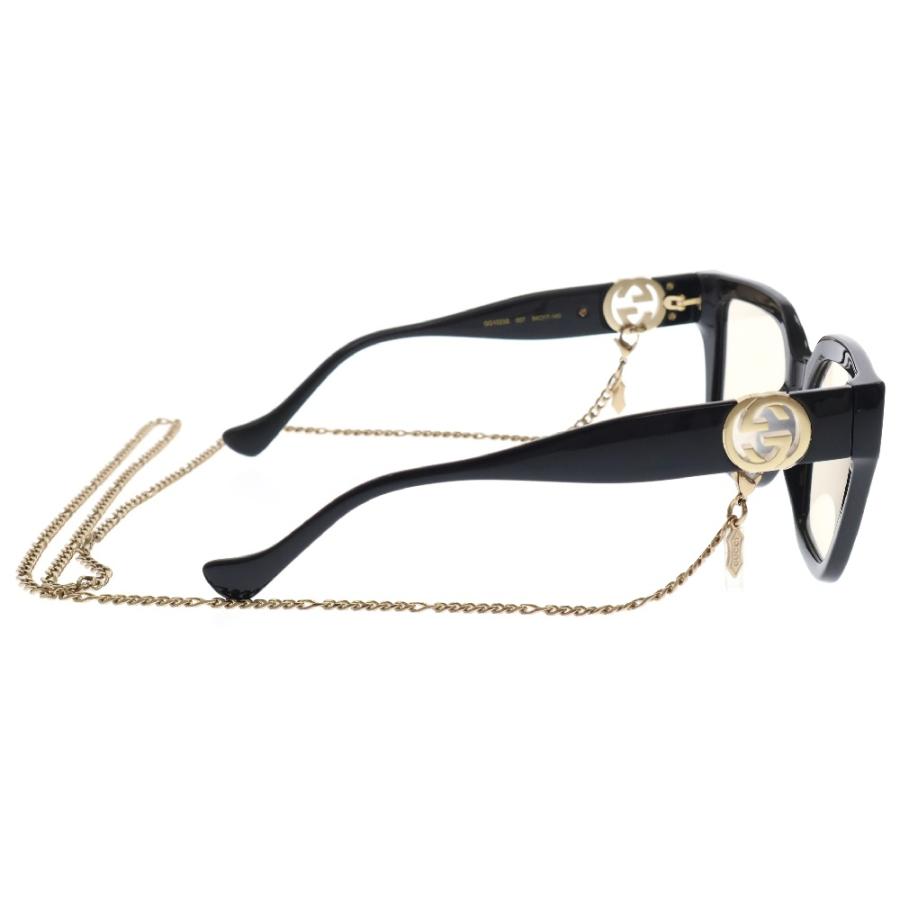 GUCCI グッチ GG1023S 黒ぶち眼鏡 メガネ アイウェア ブラック  