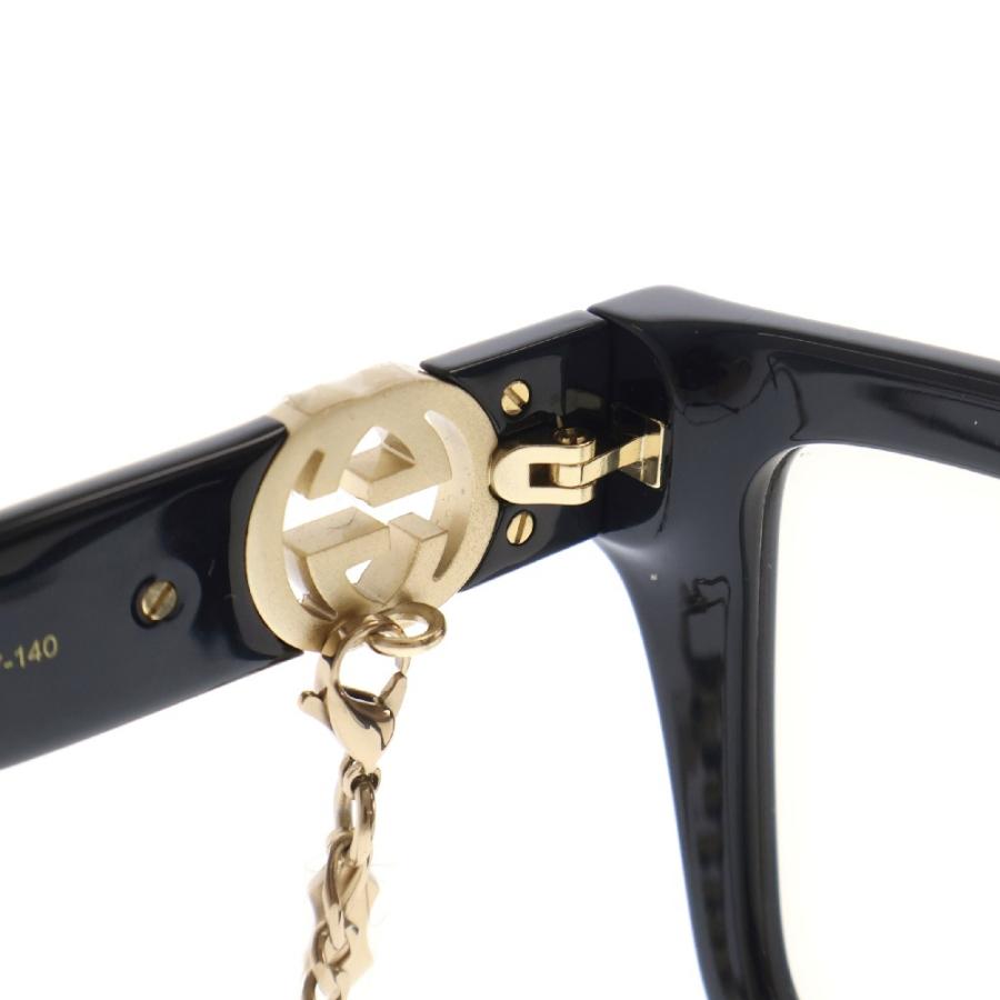 GUCCI グッチ GG1023S 黒ぶち眼鏡 メガネ アイウェア ブラック  