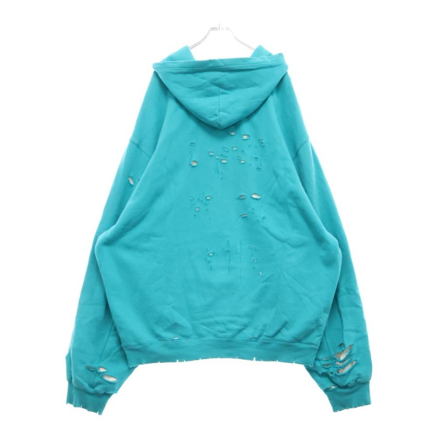 BALENCIAGA バレンシアガ 21SS Caps Destroyed Hoodie