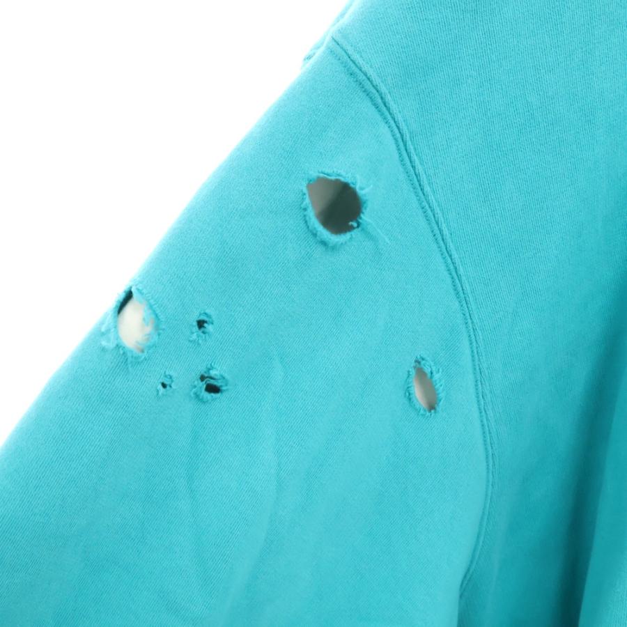 BALENCIAGA（バレンシアガ） 21SS Caps Destroyed Hoodie デストロイ