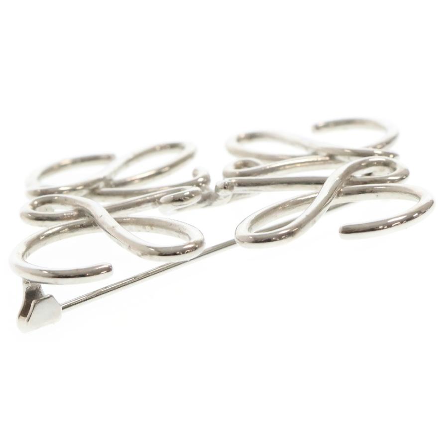 LOEWE（ロエベ） アナグラム ブローチ ピンブローチ シルバー : BRING