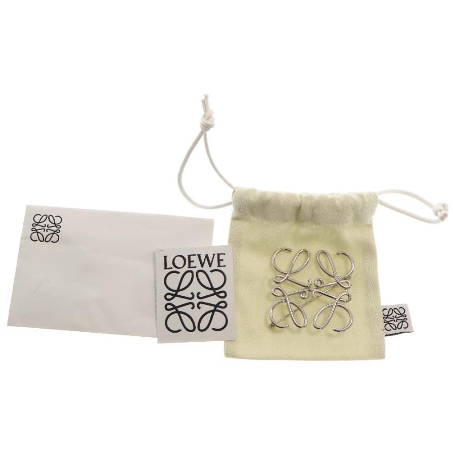 LOEWE（ロエベ） アナグラム ブローチ ピンブローチ シルバー : BRING