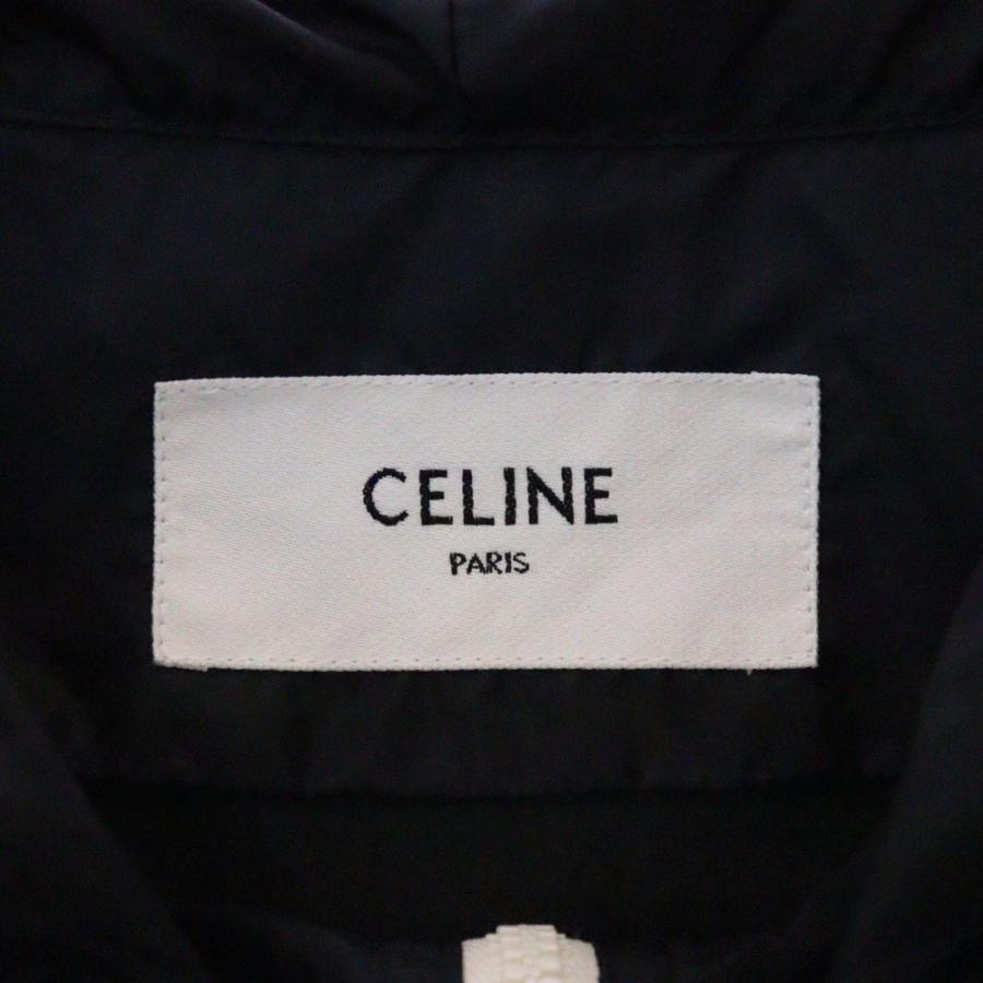 CELINE（セリーヌ） エディ期 ナイロン ロゴアノラックパーカー