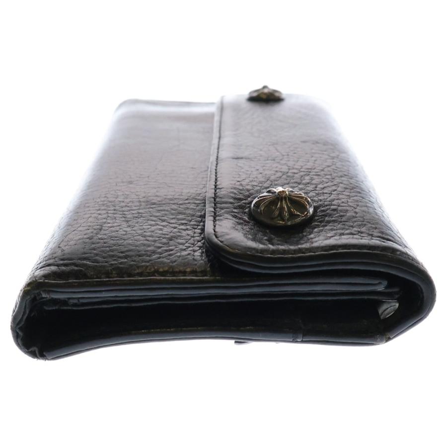 CHROME HEARTS（クロムハーツ） WAVE ウェーブ レザーウォレット 財布