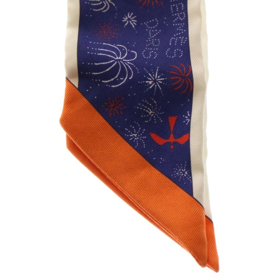 HERMES エルメス 23SS ファクトリー ツイリー スカーフ シルク レッド  