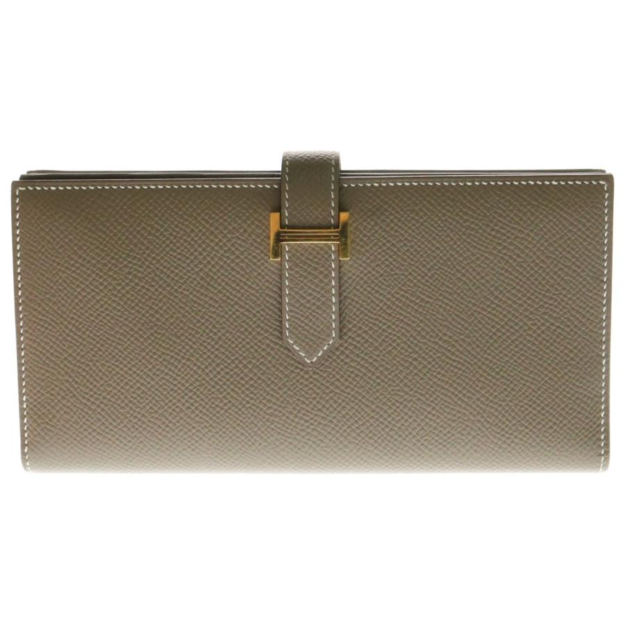 HERMES エルメス ベアンスフレ エトゥープ エプソン ロング