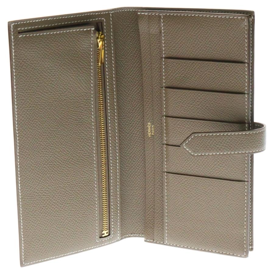 HERMES エルメス ベアンスフレ エトゥープ エプソン ロング