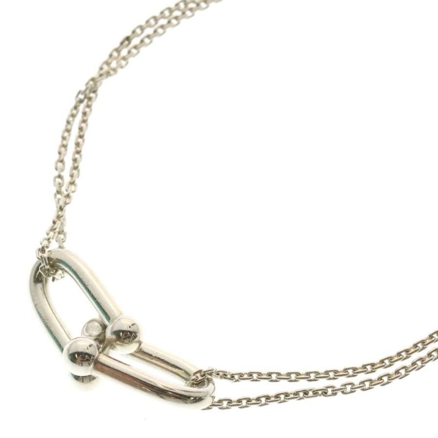 TIFFANY&Co ティファニー ハードウェア ダブルリンク ネックレス