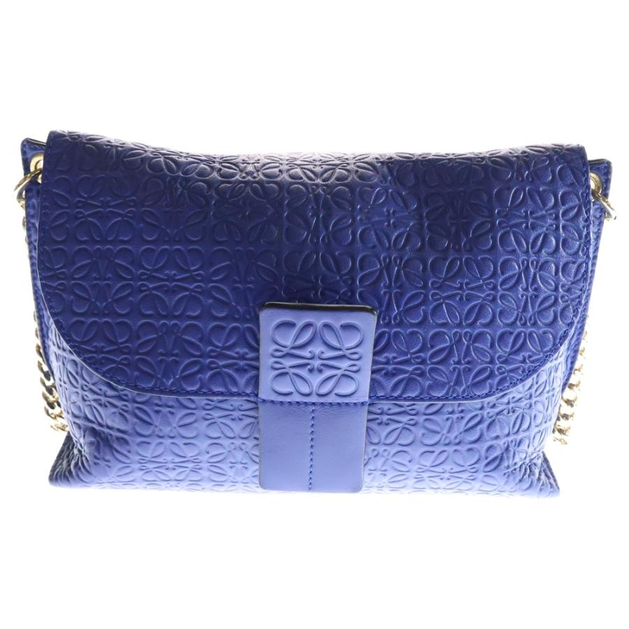 LOEWE（ロエベ） アナグラム アベニュー ショルダーバッグ チェーン